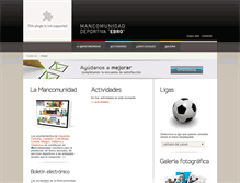 Tablet Screenshot of mdebro.es